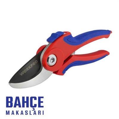 WORKPRO WP332001 180mm Profesyonel Bağ Bahçe Dal Budama Makası - 7