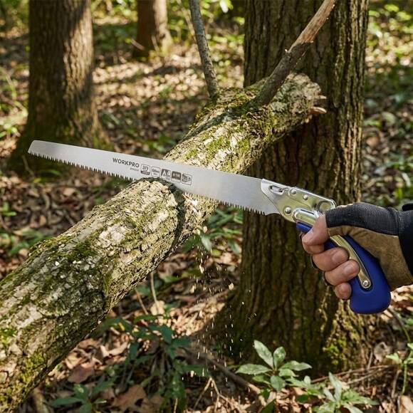 WORKPRO WP333008 325mm 8TPI Profesyonel Ağaç Budama Testeresi - 5