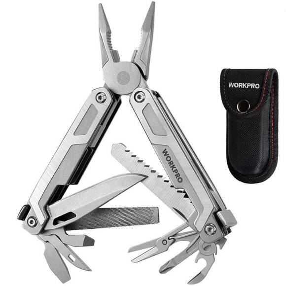 WORKPRO WP382008 16 IN 1 Çok Fonksiyonlu Profesyonel Pense Seti + Taşıma Kılıfı - 1