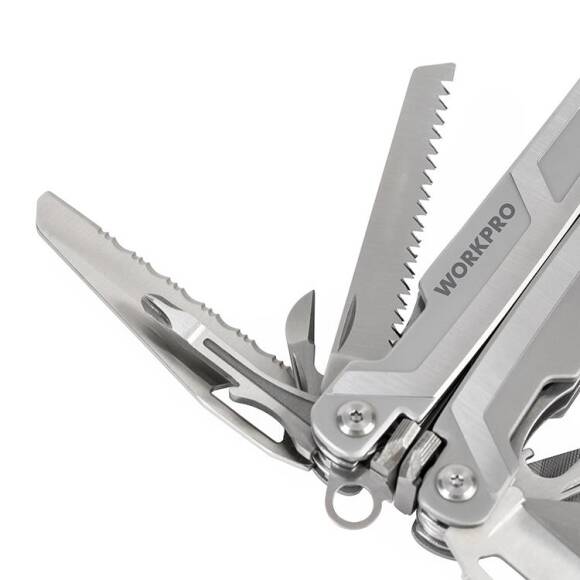 WORKPRO WP382008 16 IN 1 Çok Fonksiyonlu Profesyonel Pense Seti + Taşıma Kılıfı - 4