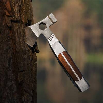 WORKPRO WP383001 12 IN 1 Çok Fonksiyonlu Profesyonel Mini Balta/Çekiç Alet Seti + Taşıma Kılıfı - 6