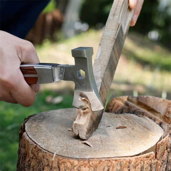 WORKPRO WP383001 12 IN 1 Çok Fonksiyonlu Profesyonel Mini Balta/Çekiç Alet Seti + Taşıma Kılıfı - 7