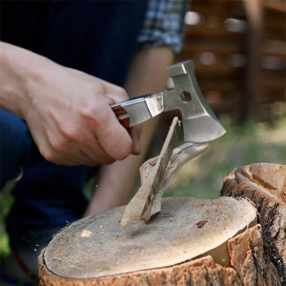 WORKPRO WP383001 12 IN 1 Çok Fonksiyonlu Profesyonel Mini Balta/Çekiç Alet Seti + Taşıma Kılıfı - 8