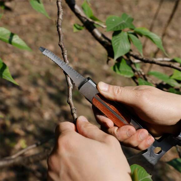 WORKPRO WP383001 12 IN 1 Çok Fonksiyonlu Profesyonel Mini Balta/Çekiç Alet Seti + Taşıma Kılıfı - 10