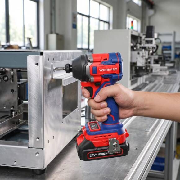 WORKPRO WP390107 20Volt 2.0Ah. Li-ion 230Nm Çift Akü Kömürsüz Profesyonel Şarjlı Darbeli Tornavida - 6
