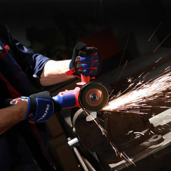 WORKPRO WP392003 20Volt 115mm Şarjlı Kömürsüz Devir Ayarlı Profesyonel Avuç Taşlama (Aküsüz) - 5