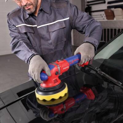 WORKPRO WP392200 20V 150MM Kömürsüz Şarjlı Profesyonel Orbital Polisaj Makinesi Akü Dahil Değildir - 3