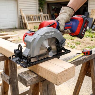 WORKPRO WP393003 20Volt 140mm Kömürsüz Profesyonel Daire Testere (Akü Dahil Değildir) - 5