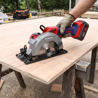 WORKPRO WP393003 20Volt 140mm Kömürsüz Profesyonel Daire Testere (Akü Dahil Değildir) - 8