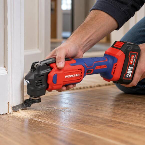 WORKPRO WP393006 20Volt Kömürsüz Şarjlı Devir Ayarlı Profesyonel Raspalama ve Zımpara (Aküsüz) - 7