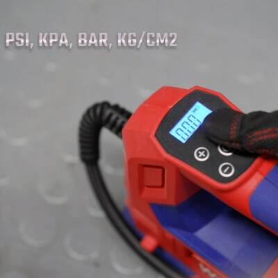 WORKPRO WP394010 20V/12Volt 150 PSI Ayarlanabilir Dijital Basınç Göstergeli Hava Pompası (Aküsüz) - 9