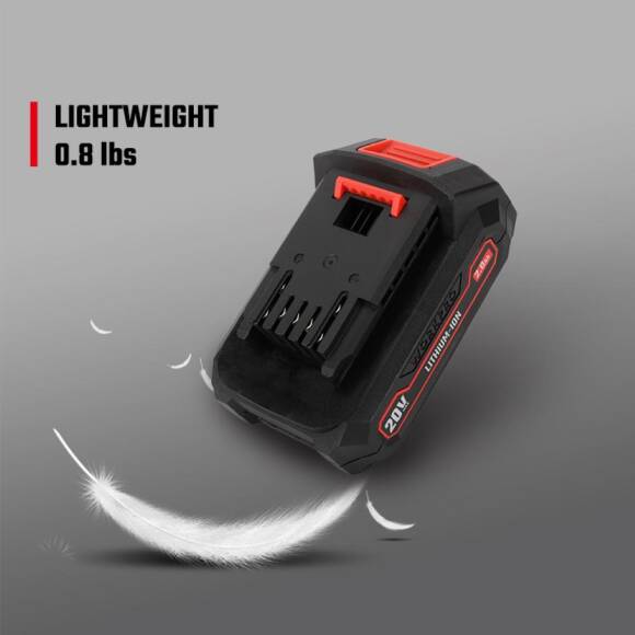 WORKPRO WP395003V 20Volt 2.0Ah. Li-ion Profesyonel Yedek Akü - 5