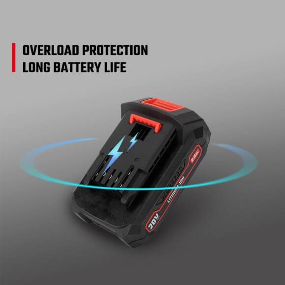 WORKPRO WP395003V 20Volt 2.0Ah. Li-ion Profesyonel Yedek Akü - 6