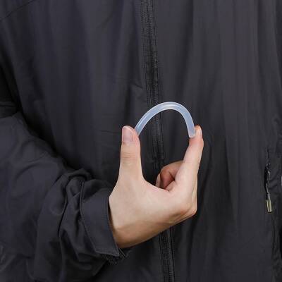 WORKPRO WP432001 7x100mm Sıcak Silikon Tabancası İçin 100 Adet Şeffaf Yedek Silikon/Mum - 4