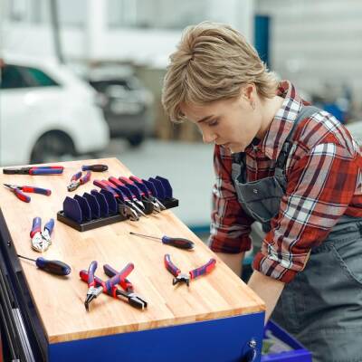 WORKPRO WP433073 Çok Amaçlı El Aleti Duvar Askı/Depolama Rafı - 8