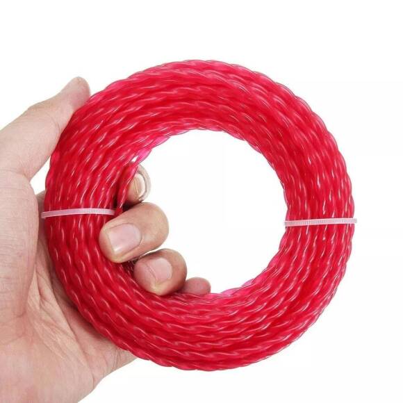 WORX WA0209 WG185E/WG186E İçin 2.4mm 20 Metre (5x 4m) PRO-GRADE Spiral Burgulu Yedek Misina - 3