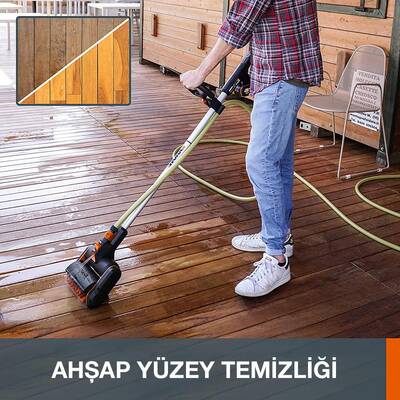 WORX WA0290 WG441E ile Uyumlu Hassas Yüzeyler İçin 165mm Temizlik Fırçası - 4