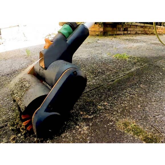 WORX WA0293 WG441E ile Uyumlu Sert ve Derz Dolgu Yüzeyler İçin 165mm Çelik Tel Destekli Temizlik Fırçası - 6