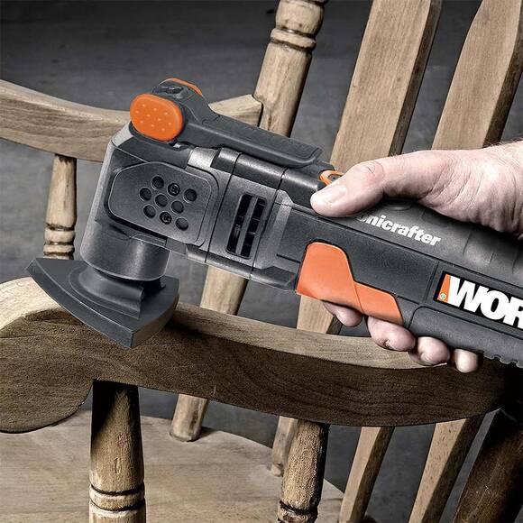 WORX WA2171 Çok Amaçlı Raspalama Makinası İçin 75x75mm Universal Cırtlı Zımpara Tabanı - 5