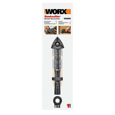 WORX WA2604 Çok Amaçlı Raspalama ve Zımparalama İçin 75mm Toz Emme Aparatı - Worx (1)