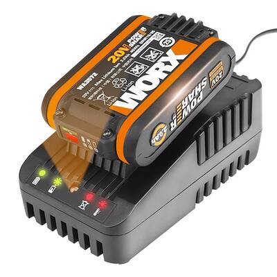 WORX WA3601 20Volt 2.0Ah. PowerShare Li-ion Akü ve Akü Şarj Cihazı - Worx (1)