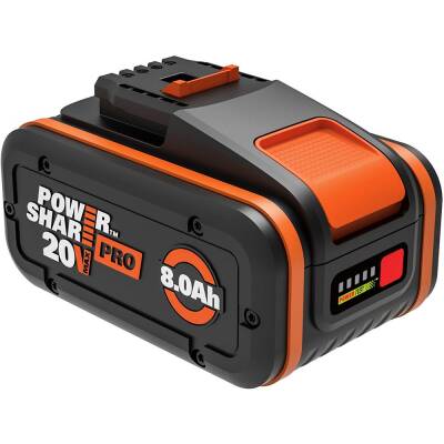 WORX WA3648 20Volt 8.0Ah. Li-ion PowerShare Pro Yedek Akü - 1