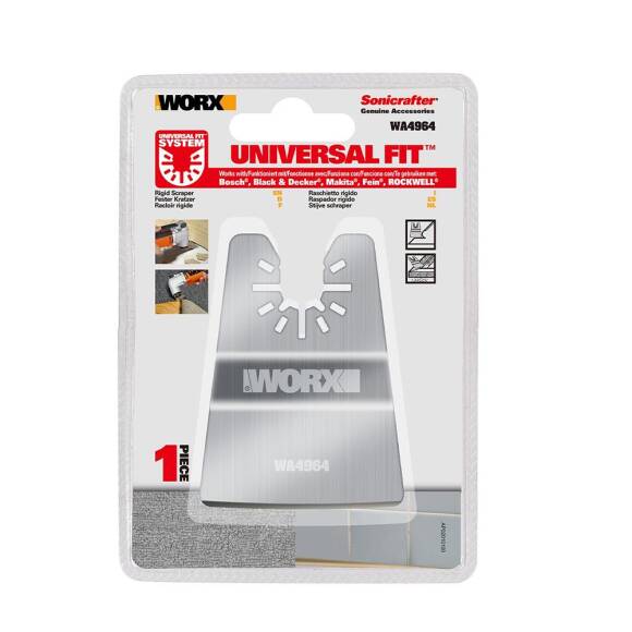 WORX WA4964 Çok Amaçlı Raspalama Makinası İçin 50mm Universal Kazıma Bıçağı - 5