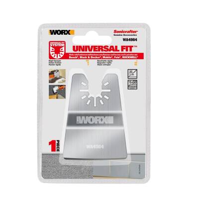 WORX WA4964 Çok Amaçlı Raspalama Makinası İçin 50mm Universal Kazıma Bıçağı - 5