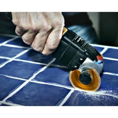 WORX WA4977 Çok Amaçlı Raspalama Makinası İçin 63mm 180˚ Beton, Fayans Derz Arası Universal Temizleme/Kesme Karbür Bıçağı - 3