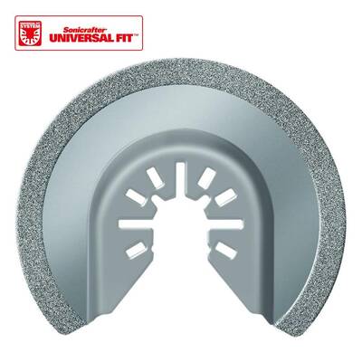 Worx - WORX WA4980 Çok Amaçlı Raspalama Makinası İçin 63mm 180˚Fayans Derz Arası Universal Temizleme/Kesme Elmas Bıçağı