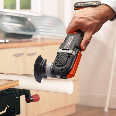 WORX WA5010 Çok Amaçlı Raspalama Makinası İçin 80mm 180˚ Metal, Ahşap, Fiberglas, PVC Universal Kesme Bıçağ - 4