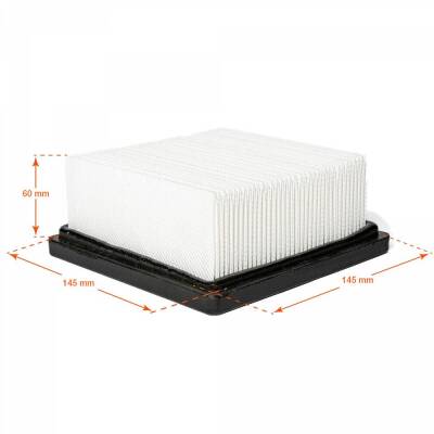 WORX WA6078 WX031 Şarjlı Süpürge İçin Yedek HEPA Filtre - 8
