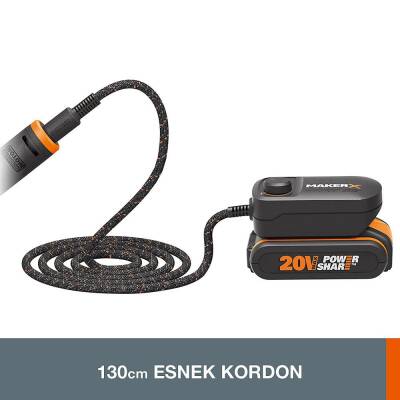 WORX WA7160 MAKERX 20Volt HUB Devir Ayarlı Adaptör (Akü Dahil Değildir) - Worx (1)