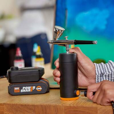 WORX WA7161 MAKERX 20Volt HUBX USB Portlu Devir Ayarlı Adaptör (Akü Dahil Değildir) - Thumbnail