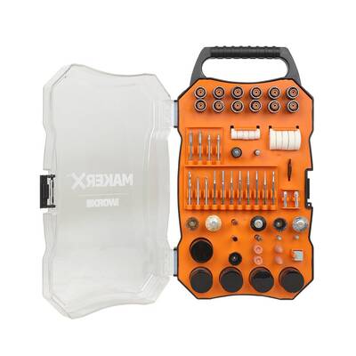 Worx - WORX WA7208 201 Parça Universal Gravür Hobi Aksesuar Seti