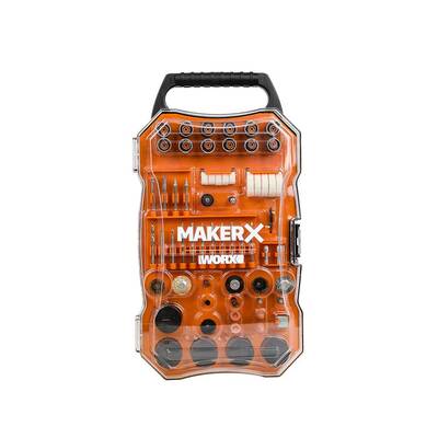 Worx - WORX WA7208 201 Parça Universal Gravür Hobi Aksesuar Seti (1)