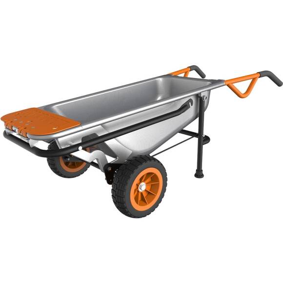 WORX WG050 100Lt./136Kg. Profesyonel Çok Amaçlı El Arabası, Taşıma Arabası - 1