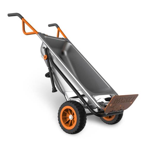 WORX WG050 100Lt./136Kg. Profesyonel Çok Amaçlı El Arabası, Taşıma Arabası - 2