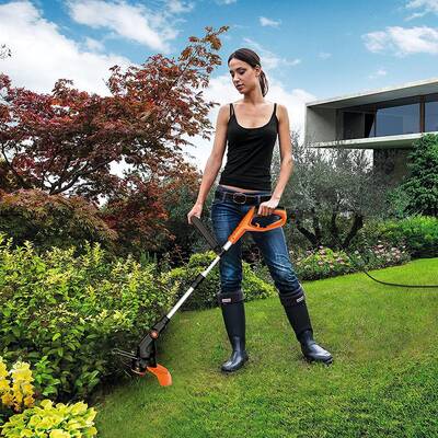 WORX WG119E 550Watt 30cm Elektrikli Teleskobik Saplı Misinalı Çim ve Kenar Kesme - 4