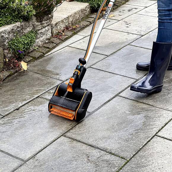 WORX WG441E 20Volt 4.0Ah. Li-ion Tek Akülü 165MM Profesyonel Çok Amaçlı Şarjlı Zemin Fırçası - 9