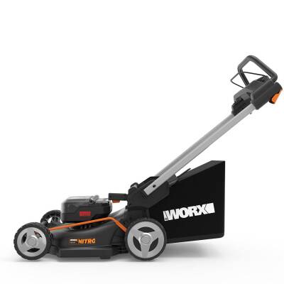 WORX WG748E 40Volt 4.0Ah. Li-ion 46CM Profesyonel Kömürsüz Şarjlı Çim Biçme - Worx (1)