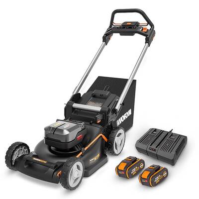 WORX WG749E 40Volt 4.0Ah. Li-ion 46CM Profesyonel Kömürsüz Şarjlı Çim Biçme - Worx