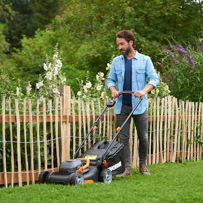 WORX WG779E 40Volt 2.5Ah. Li-ion 34CM Profesyonel Şarjlı Çim Biçme - 4