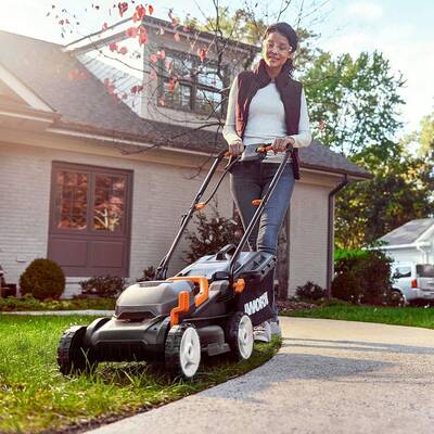 WORX WG779E 40Volt 2.5Ah. Li-ion 34CM Profesyonel Şarjlı Çim Biçme - 8