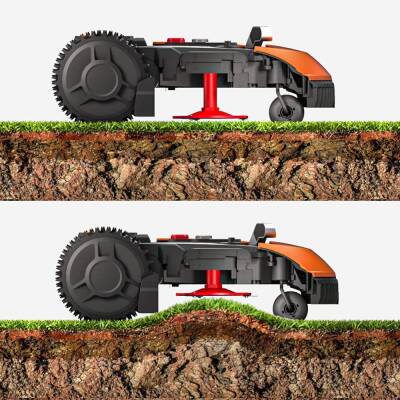 WORX WR155E 20Volt 5.0Ah. 22CM LANDROID Tam Otonom Kömürsüz Çim Biçme Robotu - 6
