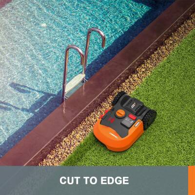 WORX WR165E 20Volt 2.0Ah. 18CM LANDROID Tam Otonom Kömürsüz Çim Biçme Robotu - 7
