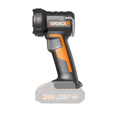 Worx WX025.9 20Volt 160/350 Lümen Profesyonel Çok Fonksiyonlu Led Fener (Akü Dahil Değildir) - Worx
