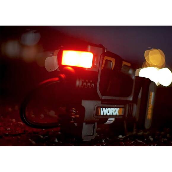 WORX WX092.9 20Volt 150 PSI Ayarlanabilir Dijital Basınç Göstergeli Hava Pompası + LED Lamba (Akü Dahil Değildir)