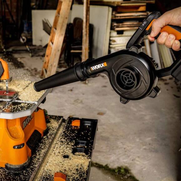 Worx WX094.9 20Volt Profesyonel Şarjlı Devir Ayarlı Üfleyici (Akü Dahil Değildir) - 5