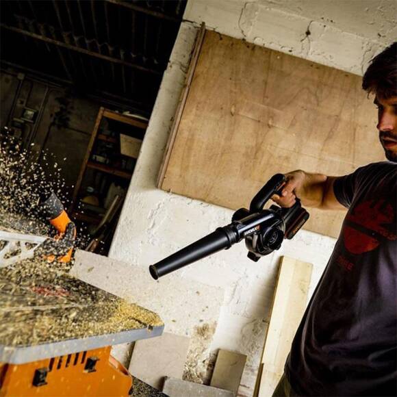 Worx WX094.9 20Volt Profesyonel Şarjlı Devir Ayarlı Üfleyici (Akü Dahil Değildir) - 9